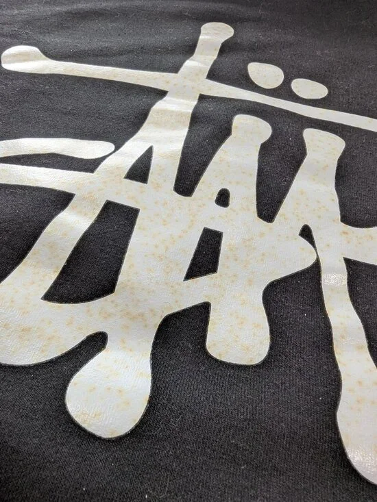 Stussy Basic Black Hoodie Pullover - Picture 6 of 12